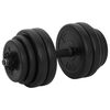 vidaXL 1 x Činka Dumbbell 15 kg