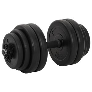 vidaXL 1 x Činka Dumbbell 15 kg