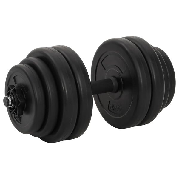 vidaXL 1 x Činka Dumbbell 15 kg