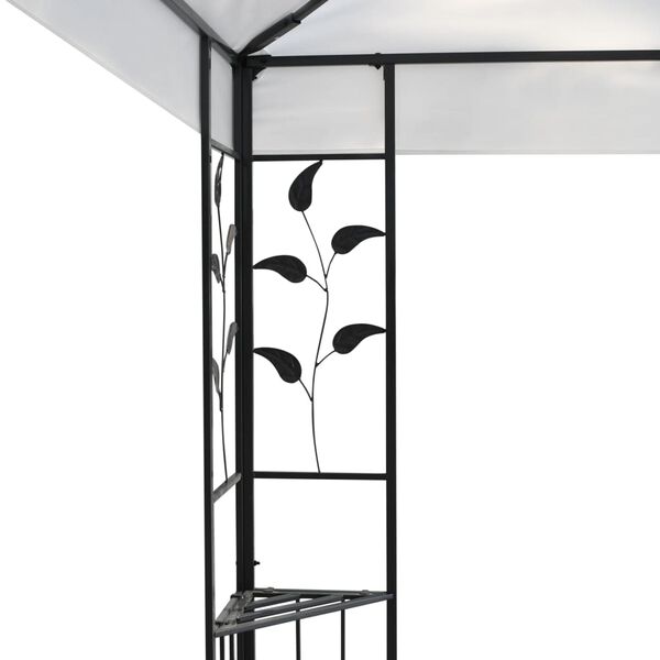 vidaXL Altánok 3x6 m, biely