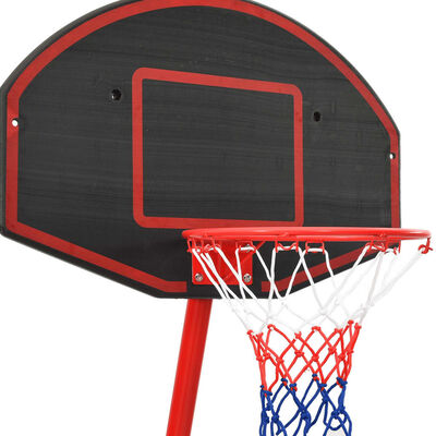 vidaXL Detská nastaviteľná basketbalová súprava 190 cm
