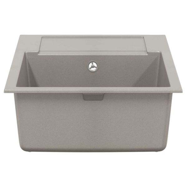 vidaXL Drez Siv&aacute; 780 x 500 mm 80% Kv&aacute;rc a 20% Živica