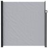 vidaXL Retračn&aacute; bočn&aacute; mark&iacute;za Siv&aacute; 600 x 220 cm Polyester
