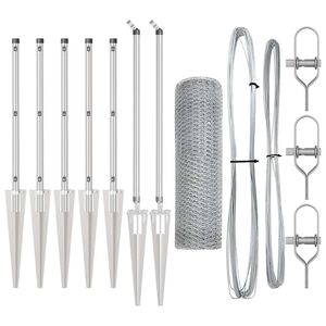 vidaXL Stĺp na plot. Strieborn&aacute;