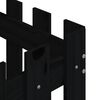 vidaXL Z&aacute;hradn&yacute; kvetin&aacute;č s dizajnom plotu čierny 50x50x50 cm borovica