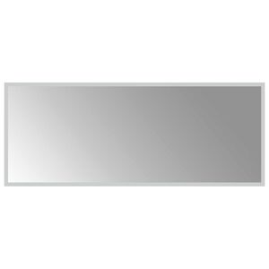 vidaXL Zrkadlo do k&uacute;peľne s LED Priehľadn&aacute; 100 x 40 cm tvrden&eacute; sklo