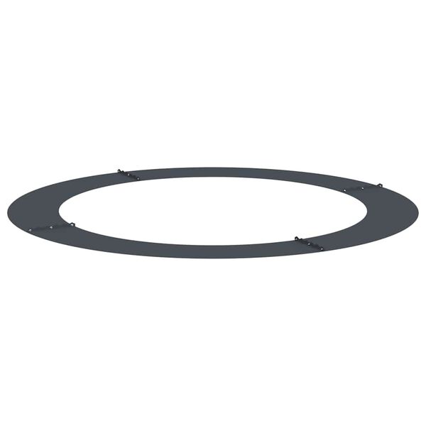 vidaXL vhodn&yacute; pre ploch&eacute; stromov&eacute; kr&uacute;žky 5 pcs Antracit &Oslash;90 / 120 cm