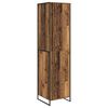 vidaXL Skriňa Star&eacute; drevo 50 x 50 x 200 cm Kompozitn&eacute; drevo