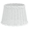 vidaXL Tienidlo na lampu biele &Oslash;40x26 cm pr&uacute;ten&eacute;