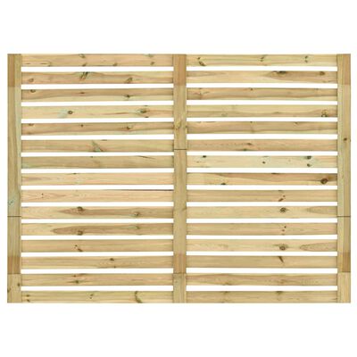 vidaXL Záhradný plotový panel, impregnovaná borovica 180x180 cm