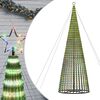 vidaXL LED vianočn&yacute; stromček 1544 LED farebn&eacute; 500 cm