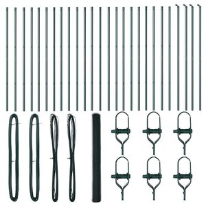 vidaXL Stĺp na plot. Zelen&aacute;