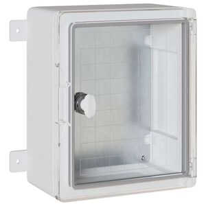vidaXL Ovl&aacute;dacia skriňa Siv&aacute; 32 x 13 x 30 cm ABS plast