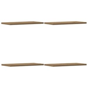 vidaXL N&aacute;stenn&eacute; police 4 ks dub artisan 40x20x1,5 cm kompozitn&eacute; drevo