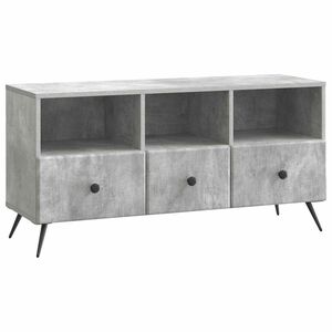 vidaXL TV skrinka Bet&oacute;novo siv&aacute; 102 x 34,5 x 50 cm Kompozitn&eacute; drevo