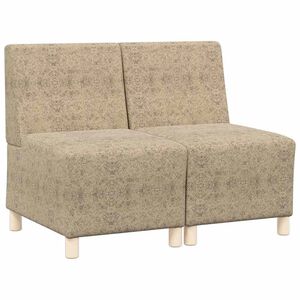 vidaXL Bezr&uacute;čkov&aacute; modul&aacute;rna sofa jednotka 2 pcs Svetlosiv&aacute;