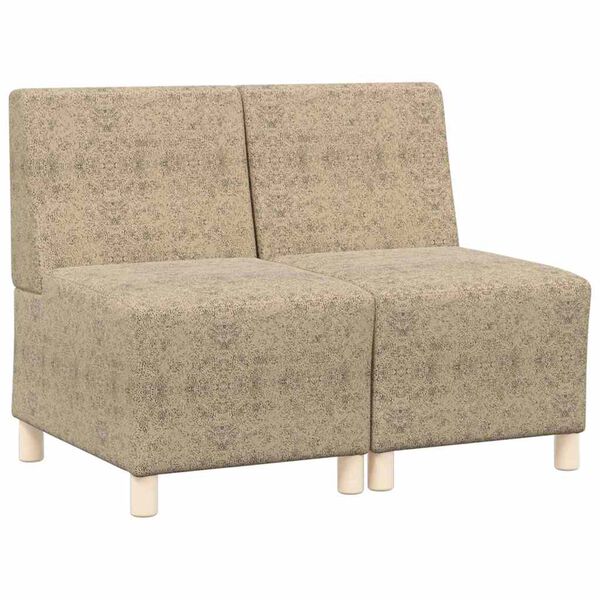 vidaXL Bezr&uacute;čkov&aacute; modul&aacute;rna sofa jednotka 2 pcs Svetlosiv&aacute;