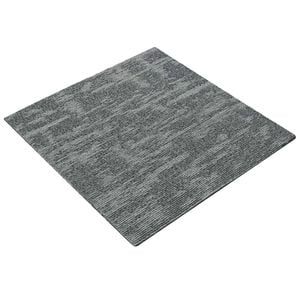 vidaXL Kobercov&aacute; dlaždica Skaln&yacute; &scaron;ed&yacute; 50 x 50 cm 20 pcs PP a Bit&uacute;men