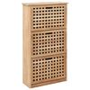 vidaXL Botn&iacute;k z orechov&eacute;ho dreva 55x20x104 cm