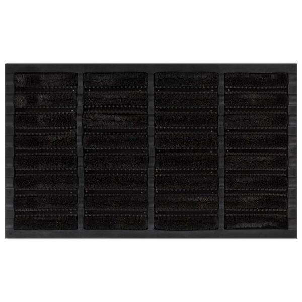 vidaXL Rohožka obdĺžniková 45x75 cm guma a kokosové vlákno