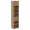 vidaXL Highboard Remeseln&yacute; dub 50 x 42,5 x 225 cm Kompozitn&eacute; drevo