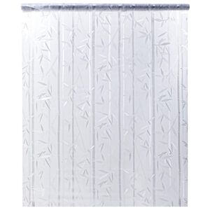 vidaXL Okenn&aacute; f&oacute;lia matn&aacute; bambusov&yacute; vzor 60x500 cm PVC
