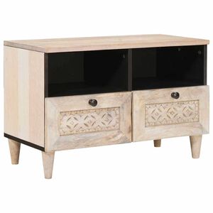 vidaXL TV jednotky Biela 70 x 33 x 46 cm Kompozitn&eacute; drevo