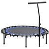 vidaXL Fitness trampolína s rukoväťou a bezpečnostnou podložkou 122 cm