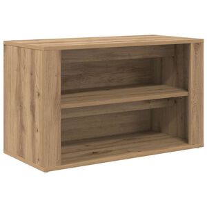 vidaXL Reg&aacute;l na top&aacute;nky 75 x 35 x 45 cm Kompozitn&eacute; drevo dub artisan