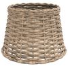 vidaXL Tienidlo na stropn&uacute; lampu hned&eacute; &Oslash;25x17 cm pr&uacute;ten&eacute;