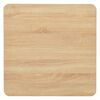 vidaXL Bistro stolík, dubová farba 60x60x107 cm