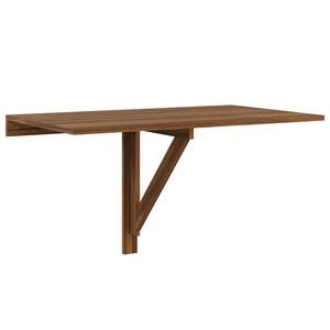 vidaXL Skladac&iacute; n&aacute;stenn&yacute; st&ocirc;l hned&yacute; dub 100x60x56 cm spracovan&eacute; drevo