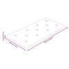 vidaXL N&aacute;stenn&yacute; čeln&iacute;k 12 pcs Kr&eacute;mov&aacute; 60 x 30 cm Umel&aacute; koža