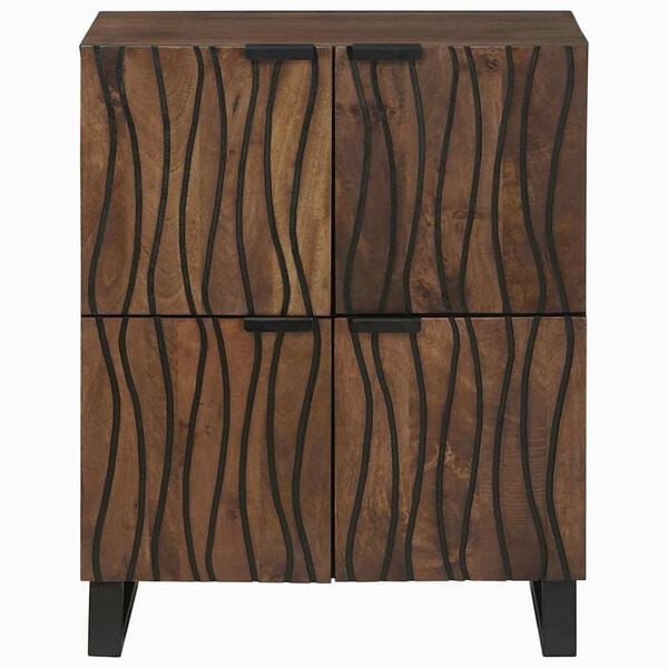 vidaXL Skriňov&eacute; a reg&aacute;lov&eacute; syst&eacute;my na m&eacute;di&aacute; Hned&aacute; 60 x 33,5 x 75 cm