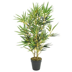 vidaXL Umel&yacute; bambusov&yacute; strom 368 listov 80 cm zelen&yacute;