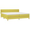 vidaXL Boxspring posteľ s matracom zelen&aacute; 160x200 cm l&aacute;tka