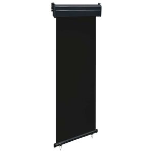 vidaXL Bočn&aacute; mark&iacute;za na balk&oacute;n 65x250 cm, čierna