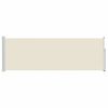 vidaXL Zaťahovacia bočn&aacute; mark&iacute;za na terasu 100x300 cm, kr&eacute;mov&aacute;