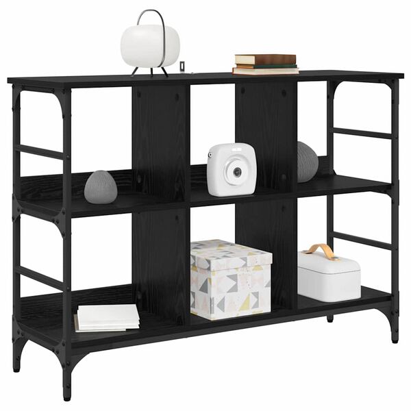 vidaXL Servírovacia skriňa Čierna 102 x 32 x 73.5 cm Kompozitné drevo