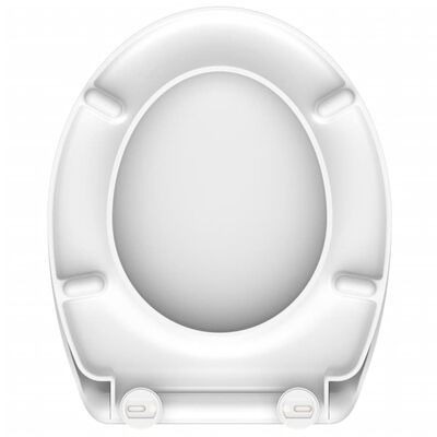 SCHÜTTE WC sedadlo WHITE Duroplast