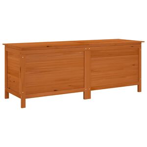 vidaXL Z&aacute;hradn&yacute; &uacute;ložn&yacute; box hned&yacute; 150x50x56,5 cm jedľov&yacute; mas&iacute;v