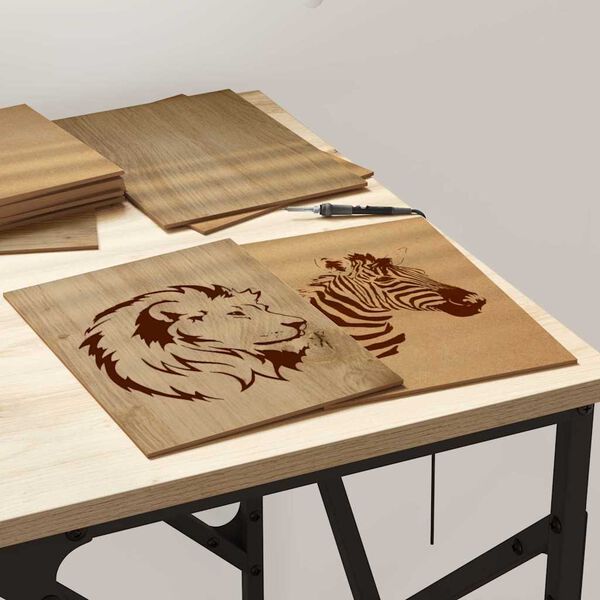 vidaXL Dekoračn&eacute; panely 12 pcs Remeseln&yacute; dub 21 x 30 x 0,27 cm