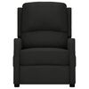 vidaXL Elektrick&eacute; skl&aacute;pacie kreslo čierne l&aacute;tkov&eacute;
