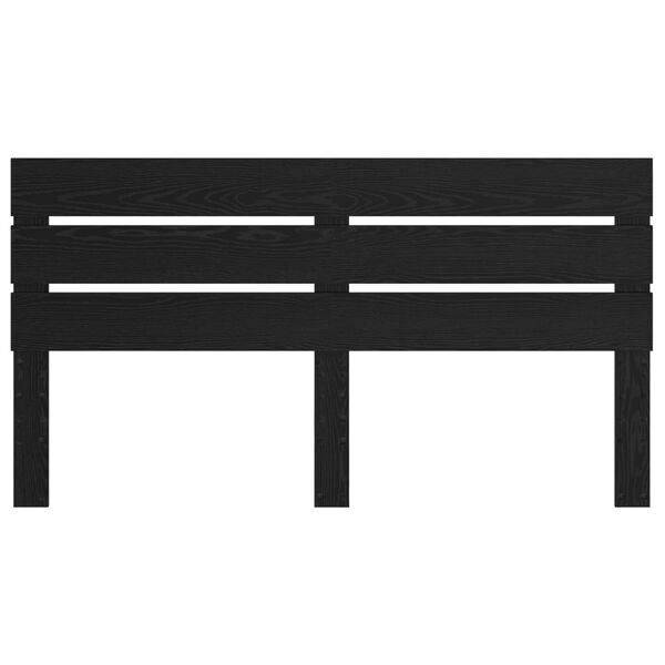 vidaXL Zadn&eacute; čelo Čierny dub 200 cm Kompozitn&eacute; drevo