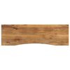 vidaXL Stolov&aacute; doska so zakriven&iacute;m 160x50x2,5 cm surov&yacute; mangov&yacute; mas&iacute;v