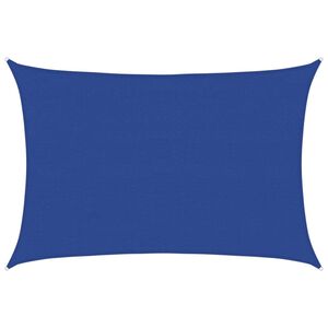 vidaXL Tieniaca plachta 160 g/m&sup2; obdĺžnikov&aacute; modr&aacute; 4x6 m HDPE