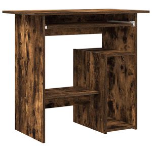 vidaXL St&ocirc;l dymov&yacute; dub 80x45x74 cm spracovan&eacute; drevo
