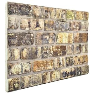 vidaXL N&aacute;stenn&eacute; panely 10 ks 100 x 50 cm Viacfarebn&yacute; EPS pena