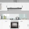 vidaXL Kuchynsk&yacute; backsplash 2 pcs Biela 100 x 40 cm tvrden&eacute; sklo