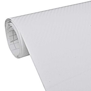 vidaXL F&oacute;lia na automobily 2 ks 3D biela 100x150 cm